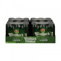 WINDHOEK LAGER CANS 500ml (24)