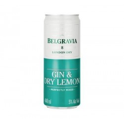 BELGRAVIA GIN AND DRY LEMON...