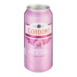 GORDONS PINK TONIC 440ML (24)